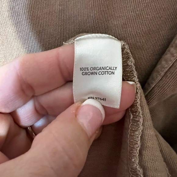 PureJill 100% Organically Grown Cotton Long Sleeve Tunic Top Size Small - Picture 5 of 5